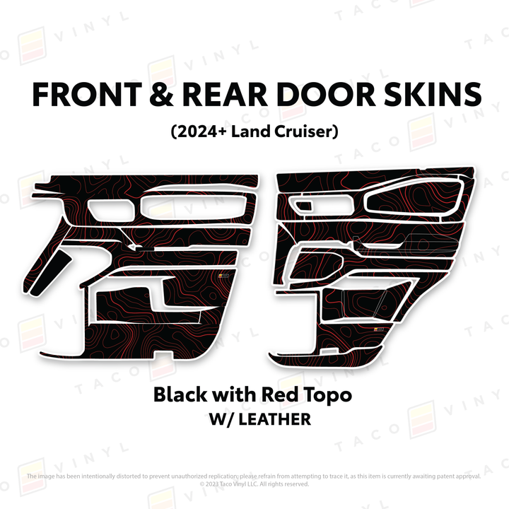 2024+ Land Cruiser 250 Door Skins