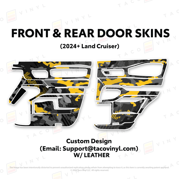 2024+ Land Cruiser 250 Door Skins