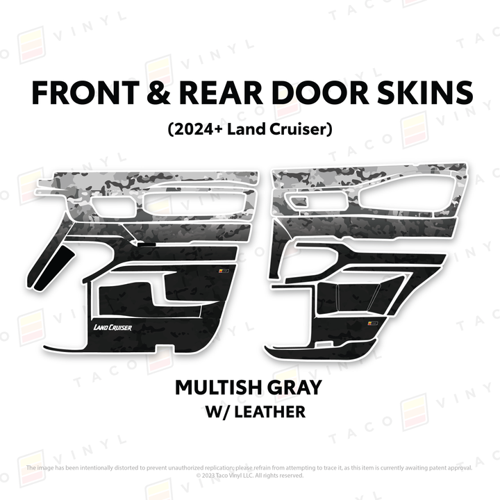2025+ Land Cruiser 250 Door Skins
