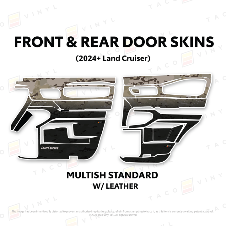 2025+ Land Cruiser 250 Door Skins