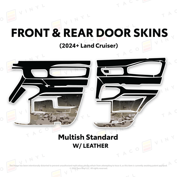 2024+ Land Cruiser 250 Door Skins
