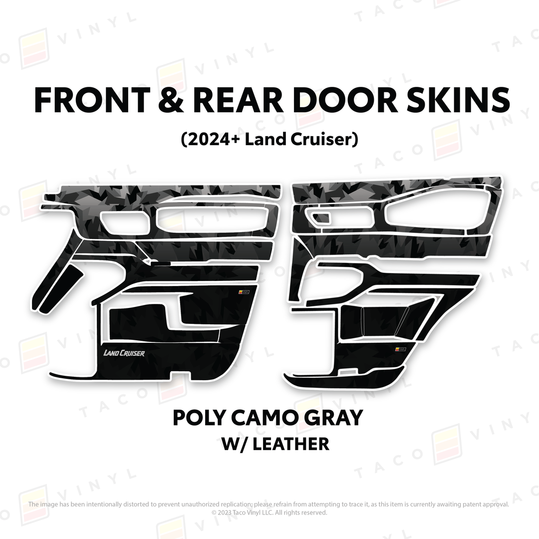 2025+ Land Cruiser 250 Door Skins