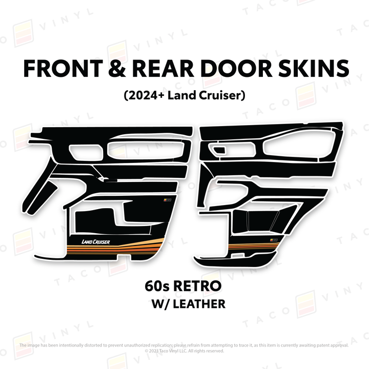2025+ Land Cruiser 250 Door Skins
