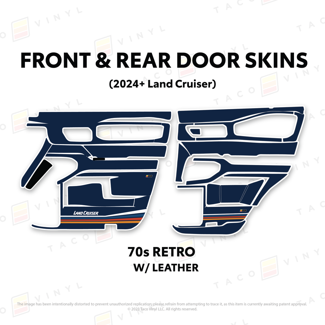 2025+ Land Cruiser 250 Door Skins
