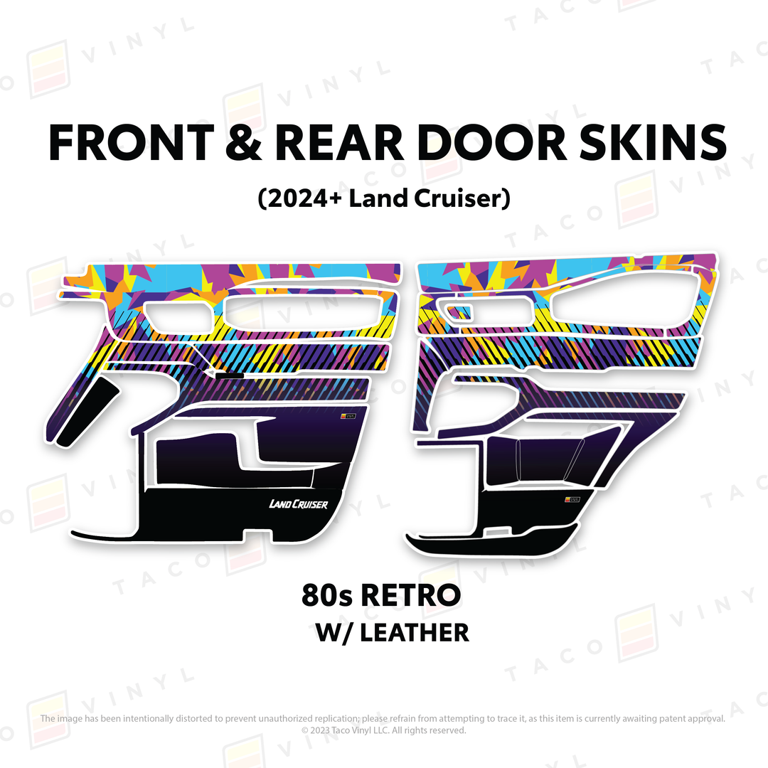 2025+ Land Cruiser 250 Door Skins