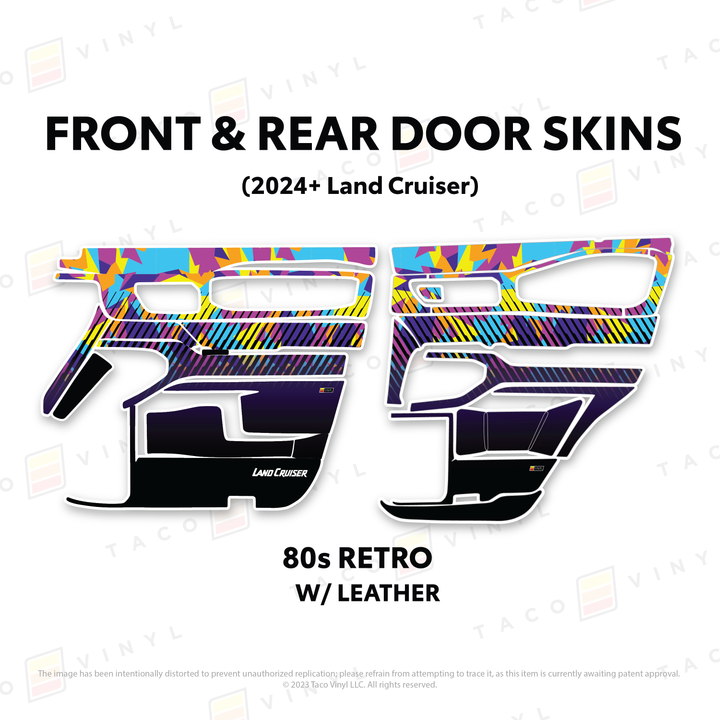 2025+ Land Cruiser 250 Door Skins