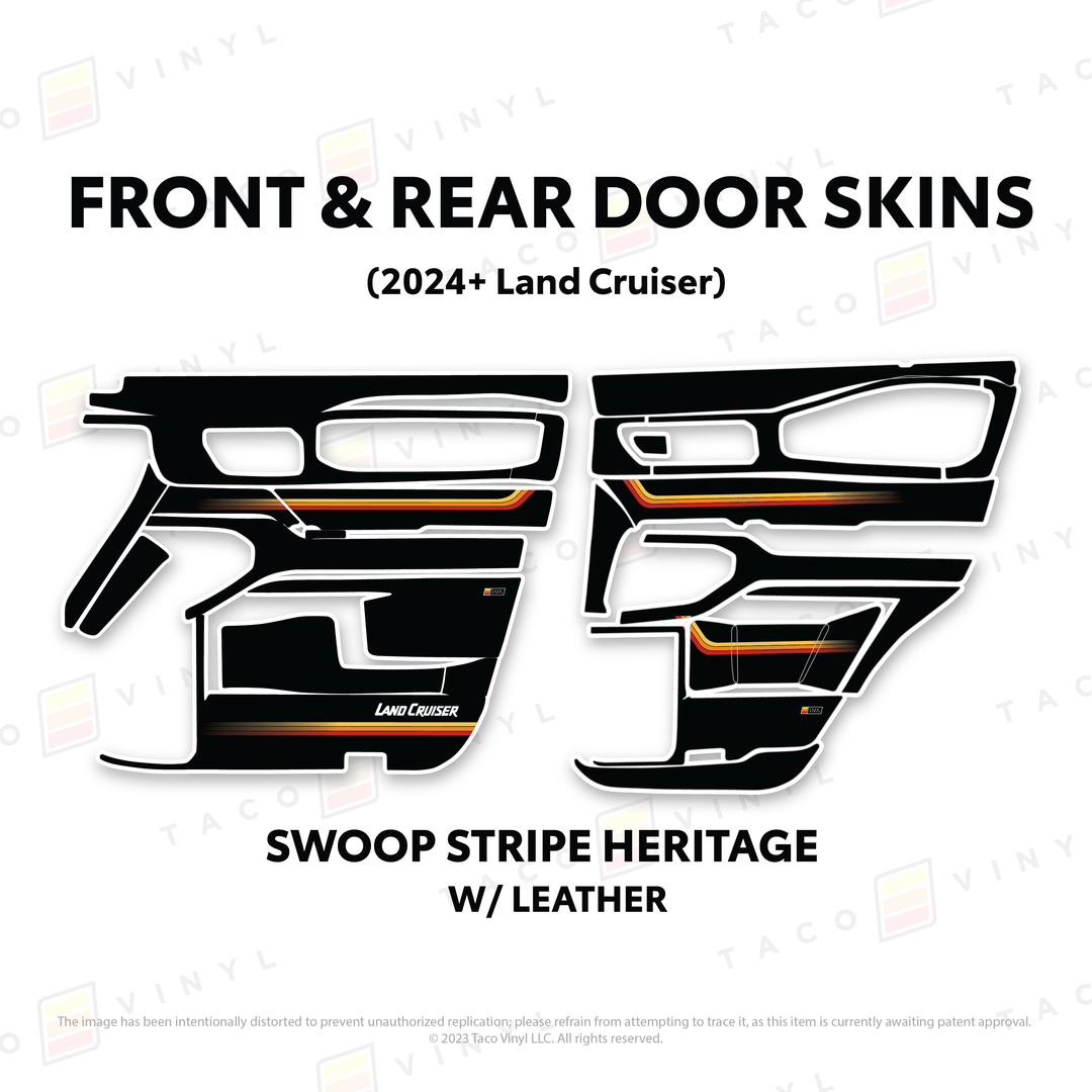 2024+ Land Cruiser 250 Door Skins