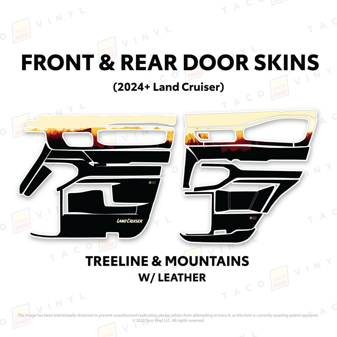 2025+ Land Cruiser 250 Door Skins