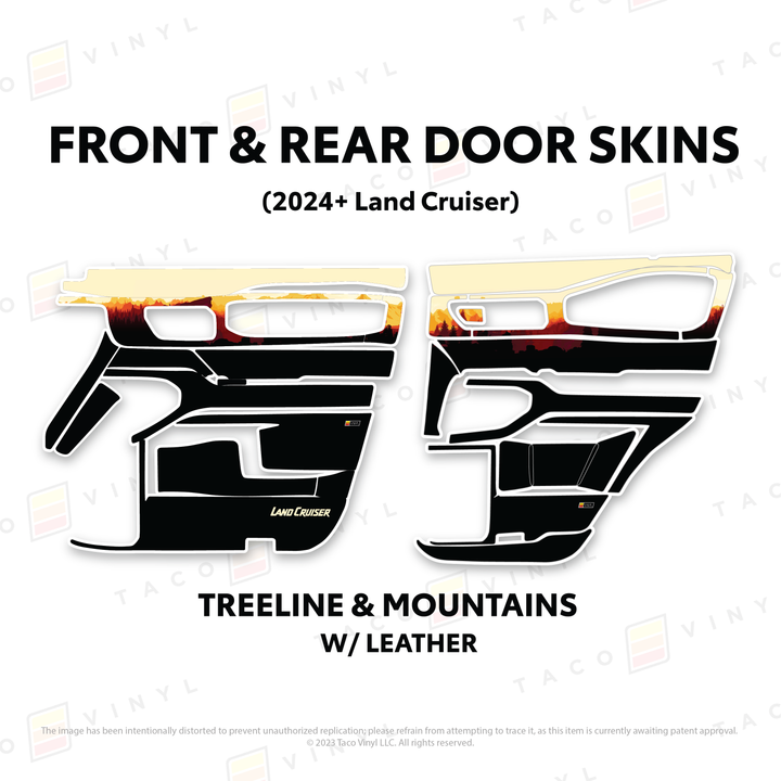 2025+ Land Cruiser 250 Door Skins