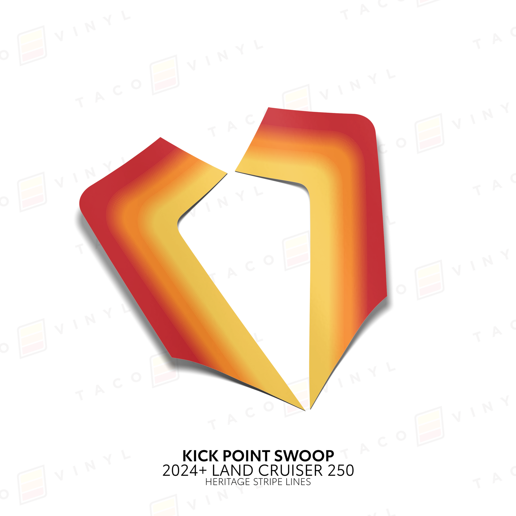 2024+ Land Cruiser 250 Kick Point Swoop – Venture Tread