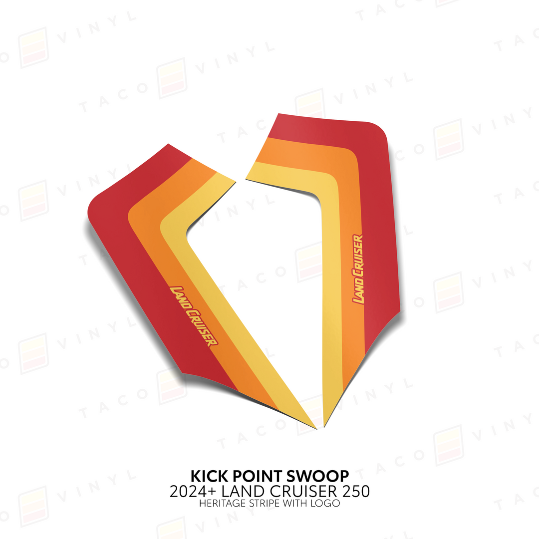 2024+ Land Cruiser 250 Kick Point Swoop