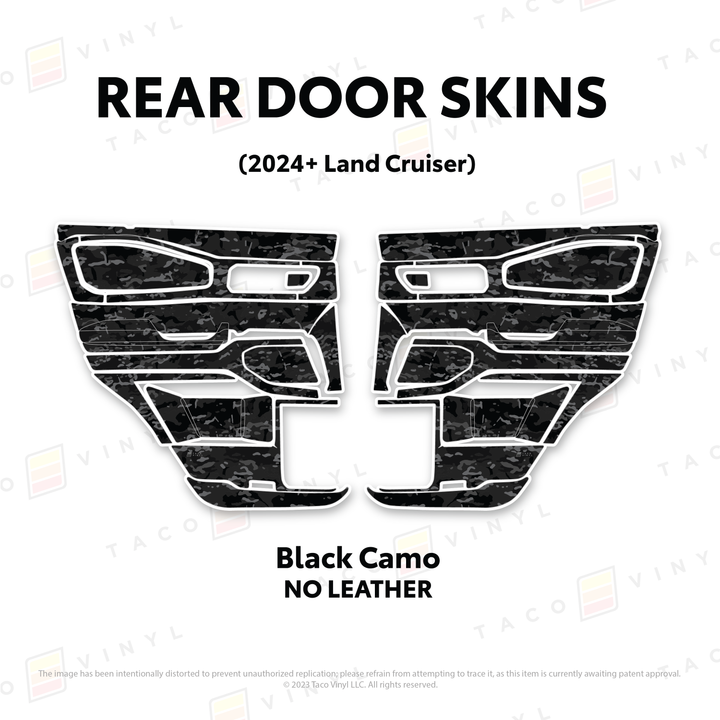 2024+ Land Cruiser 250 Door Skins