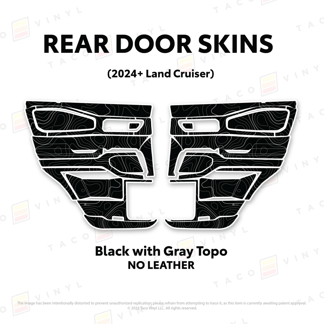 2024+ Land Cruiser 250 Door Skins