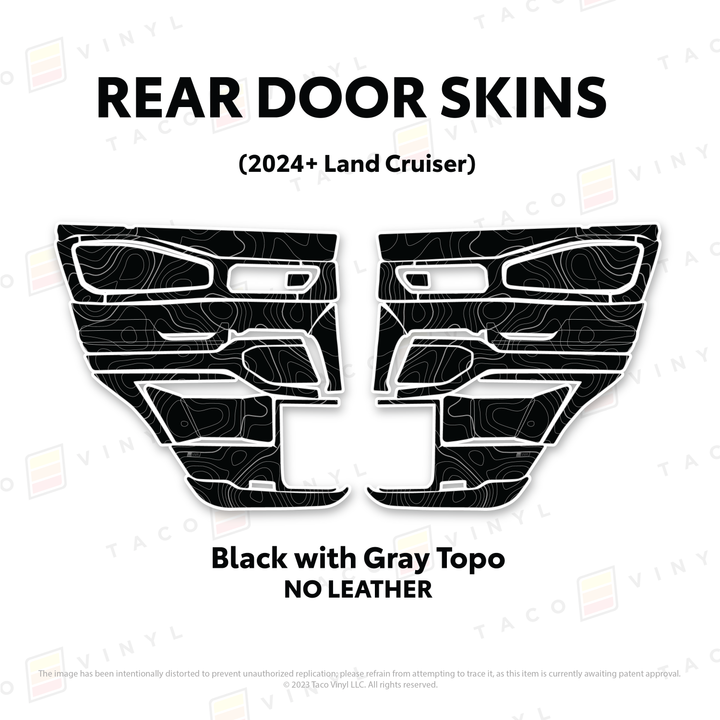 2024+ Land Cruiser 250 Door Skins