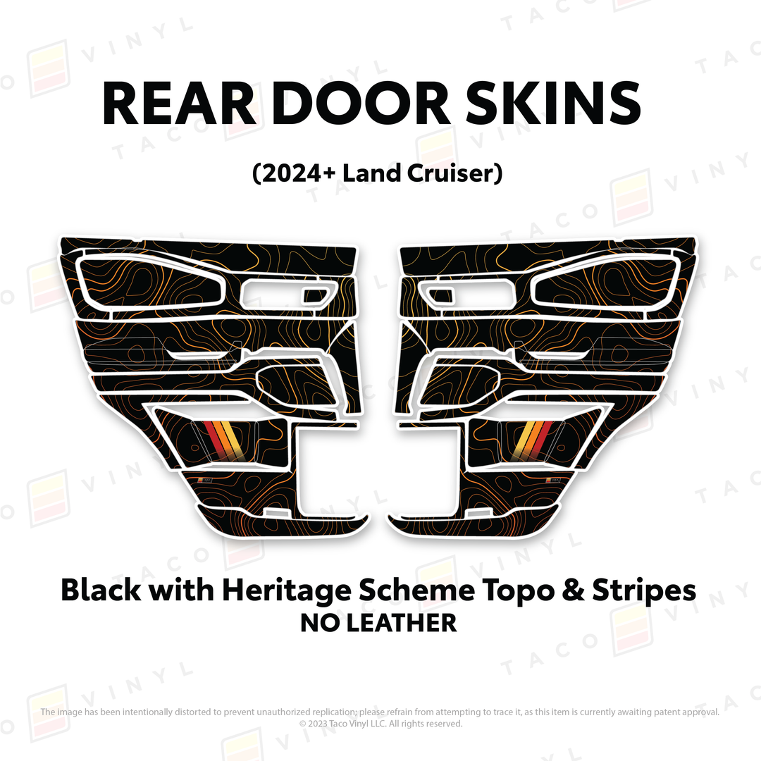 2024+ Land Cruiser 250 Door Skins