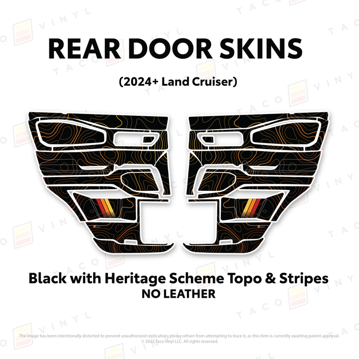 2024+ Land Cruiser 250 Door Skins