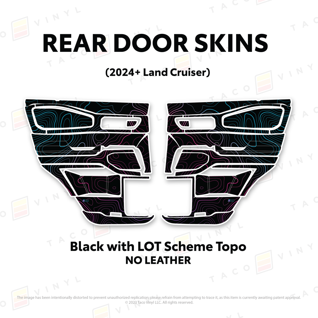 2024+ Land Cruiser 250 Door Skins