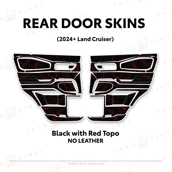 2024+ Land Cruiser 250 Door Skins