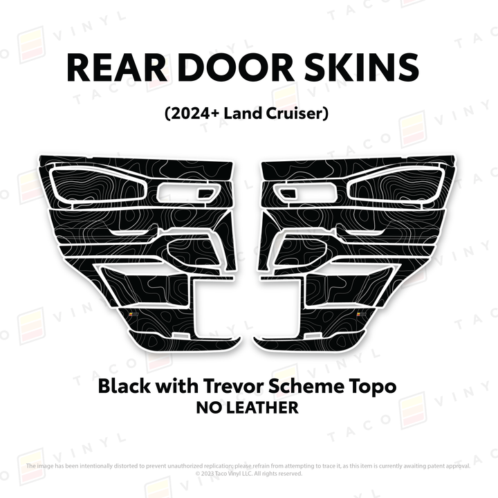 2024+ Land Cruiser 250 Door Skins