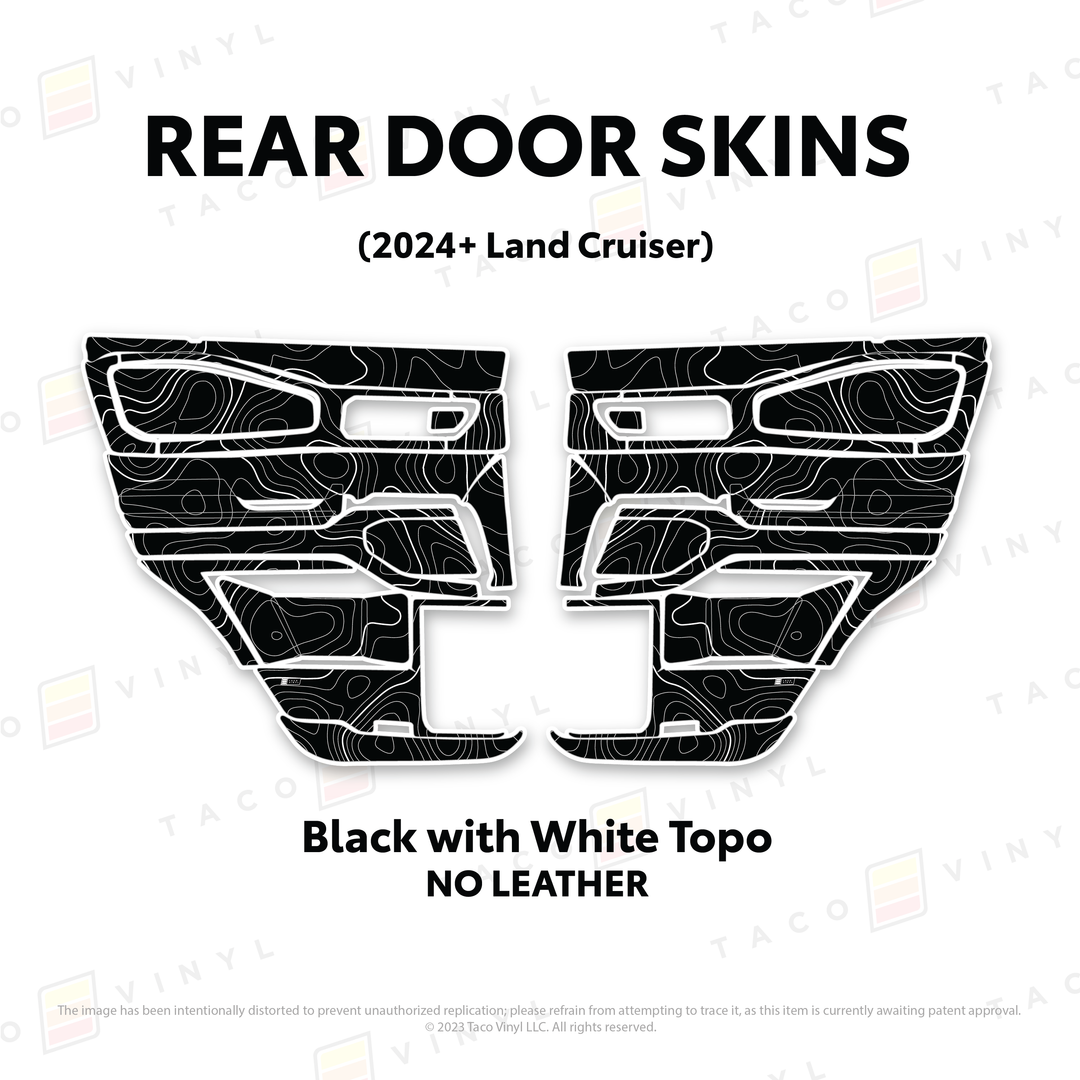2024+ Land Cruiser 250 Door Skins