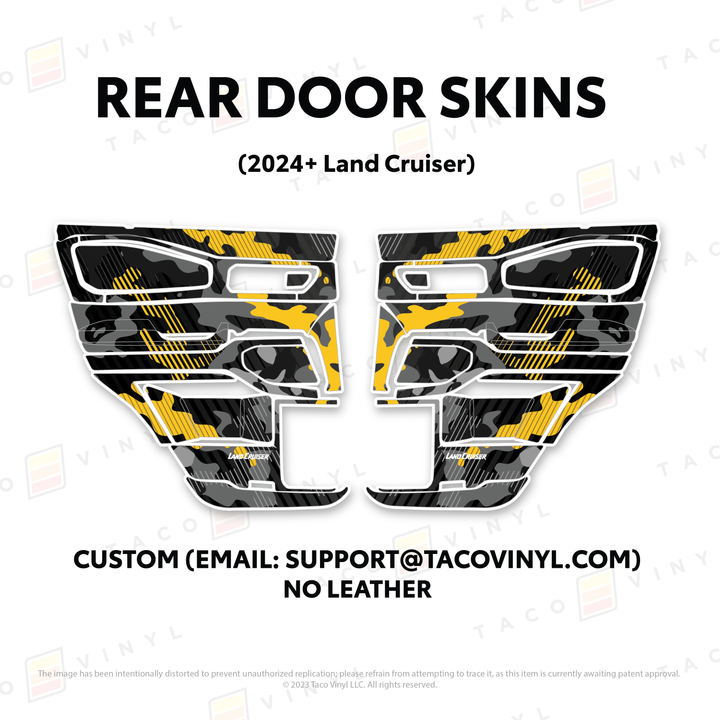 2025+ Land Cruiser 250 Door Skins