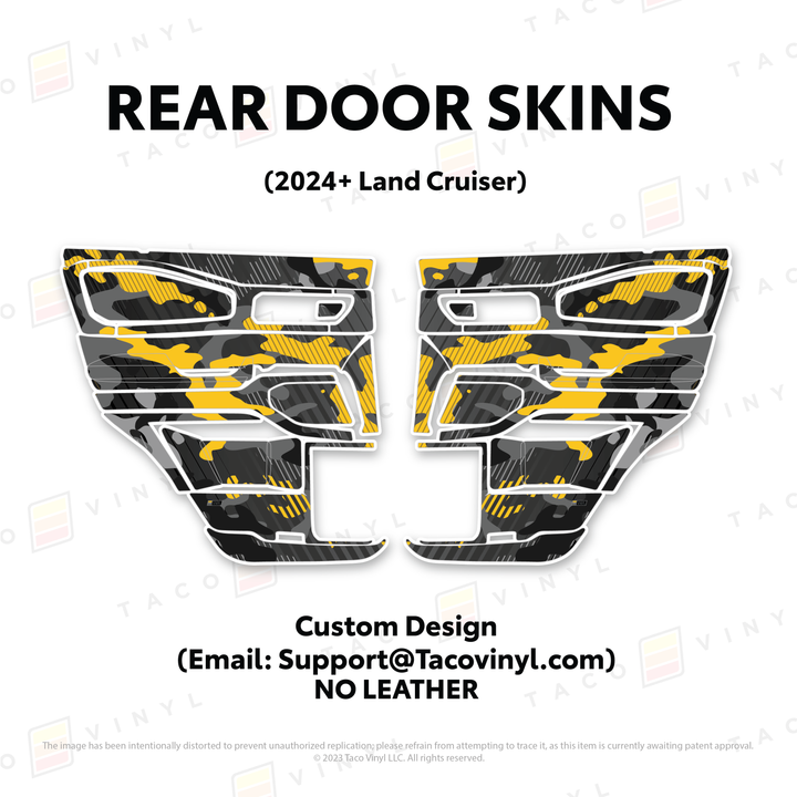2024+ Land Cruiser 250 Door Skins