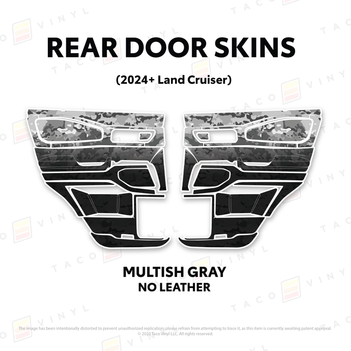 2025+ Land Cruiser 250 Door Skins