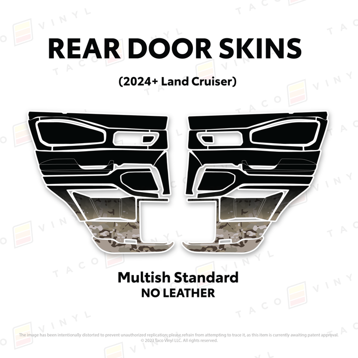 2024+ Land Cruiser 250 Door Skins