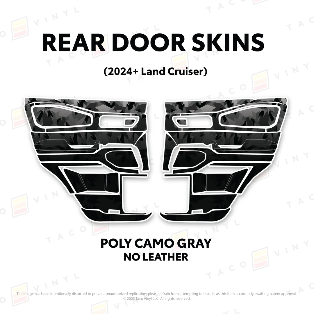 2025+ Land Cruiser 250 Door Skins