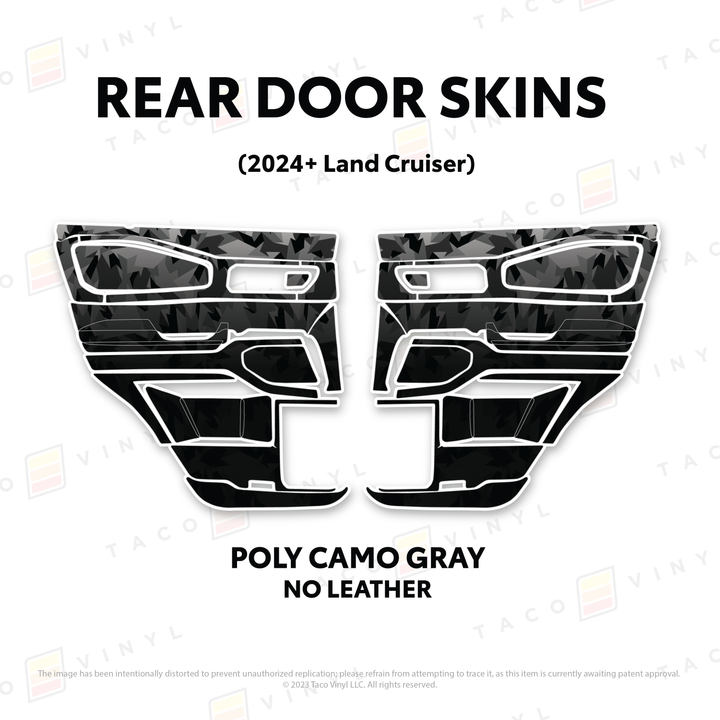 2025+ Land Cruiser 250 Door Skins