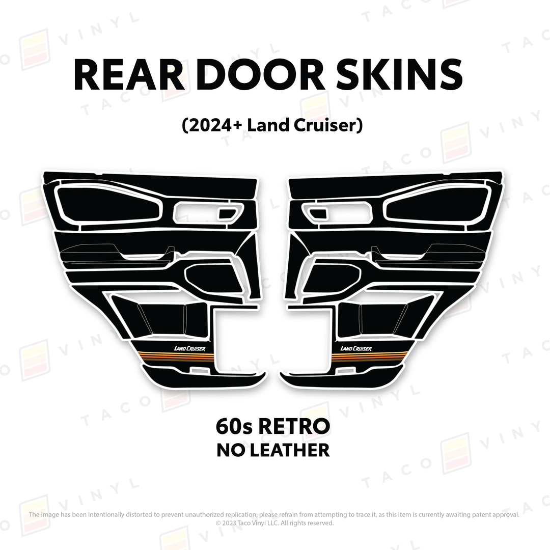 2025+ Land Cruiser 250 Door Skins