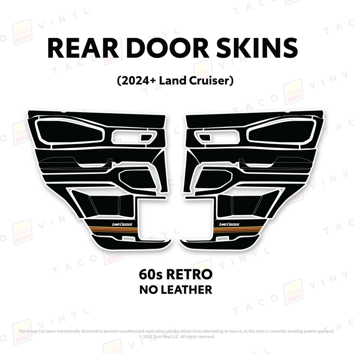2025+ Land Cruiser 250 Door Skins