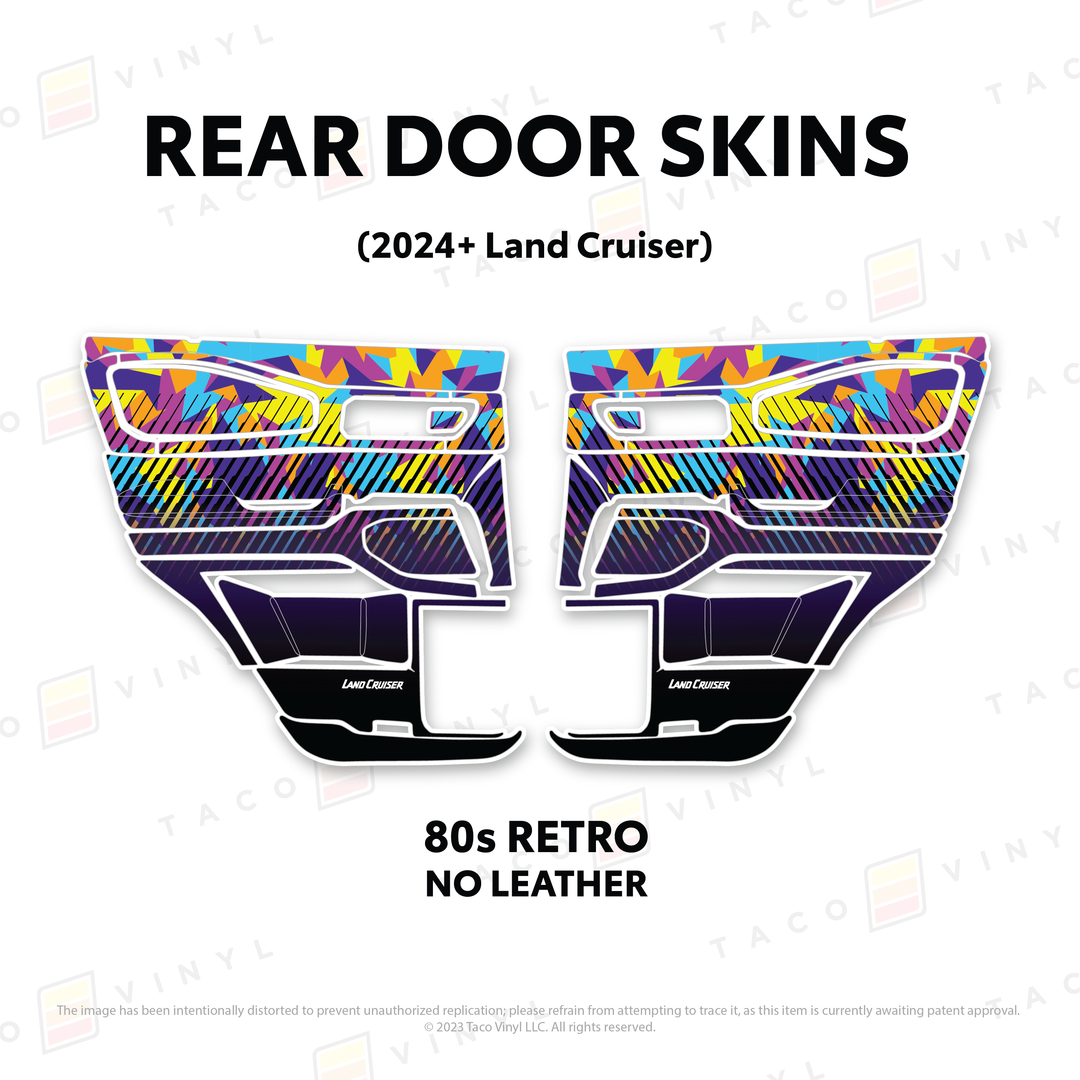 2025+ Land Cruiser 250 Door Skins