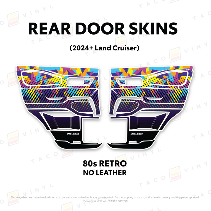 2025+ Land Cruiser 250 Door Skins