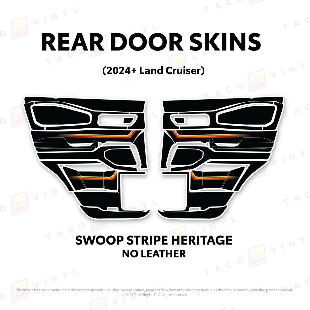 2025+ Land Cruiser 250 Door Skins