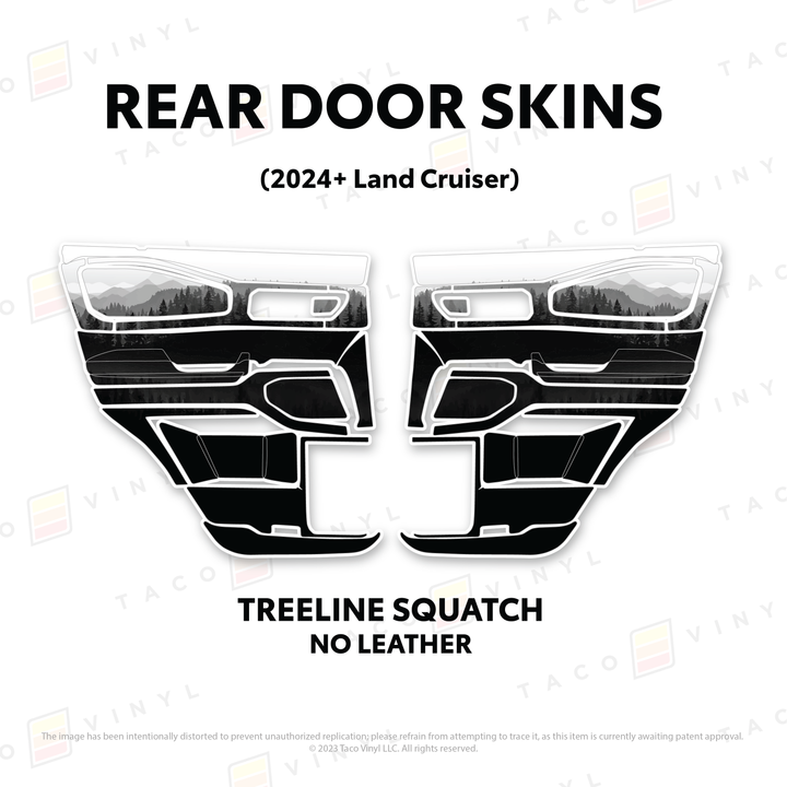 2025+ Land Cruiser 250 Door Skins
