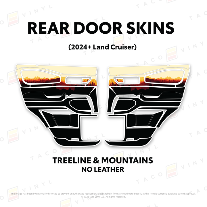 2025+ Land Cruiser 250 Door Skins