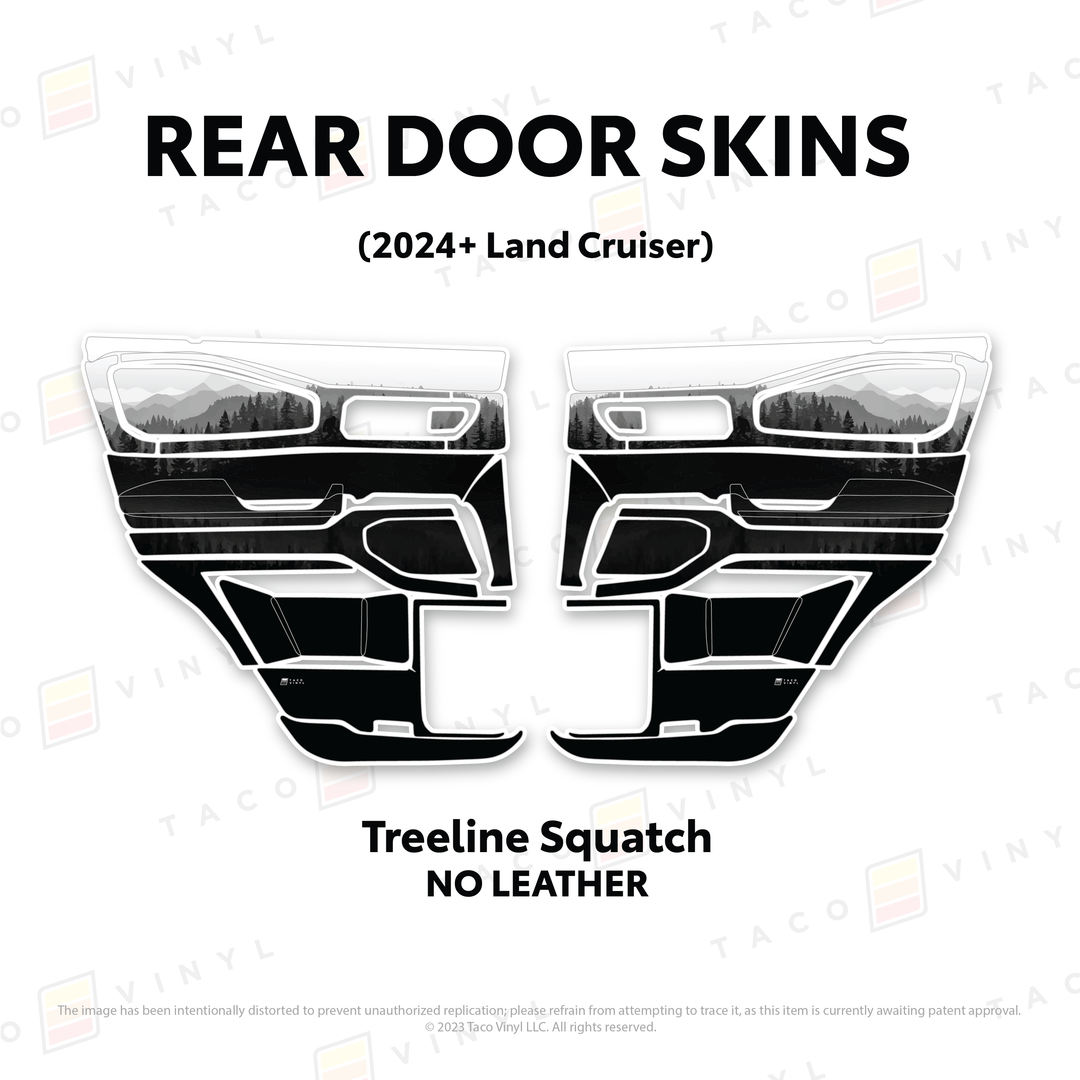 2024+ Land Cruiser 250 Door Skins