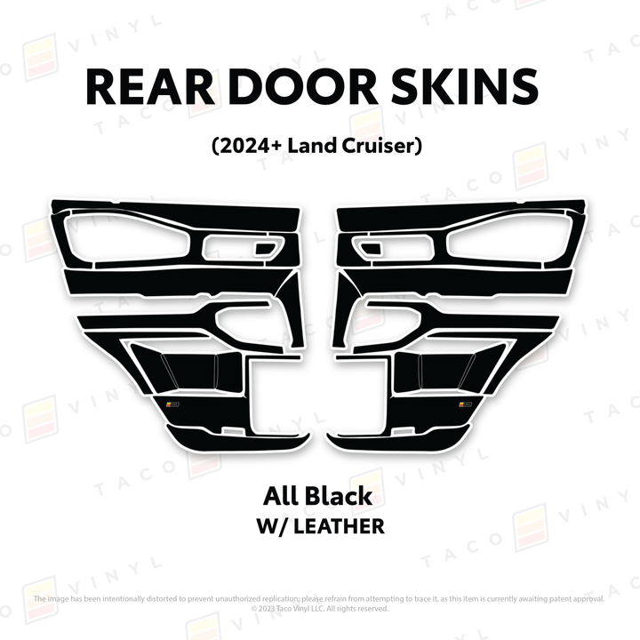 2024+ Land Cruiser 250 Door Skins