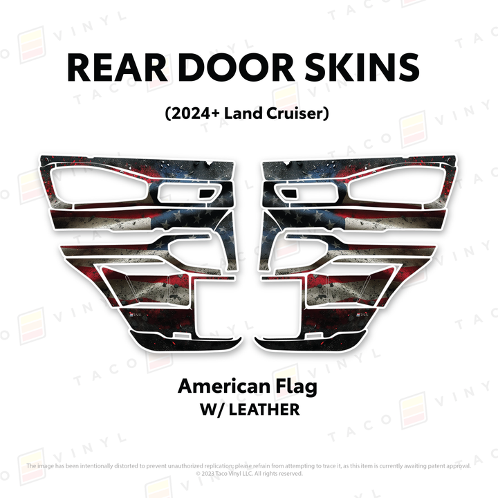 2024+ Land Cruiser 250 Door Skins