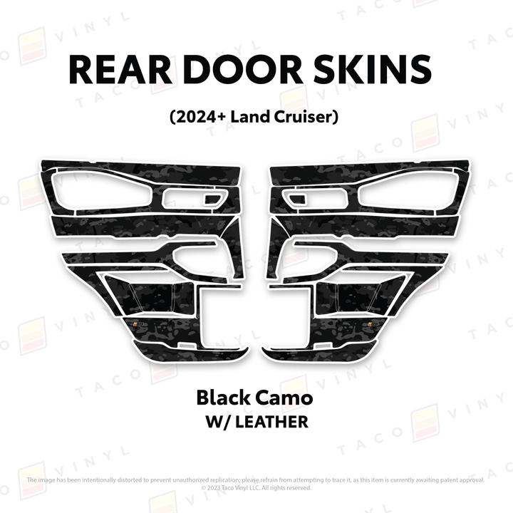 2024+ Land Cruiser 250 Door Skins