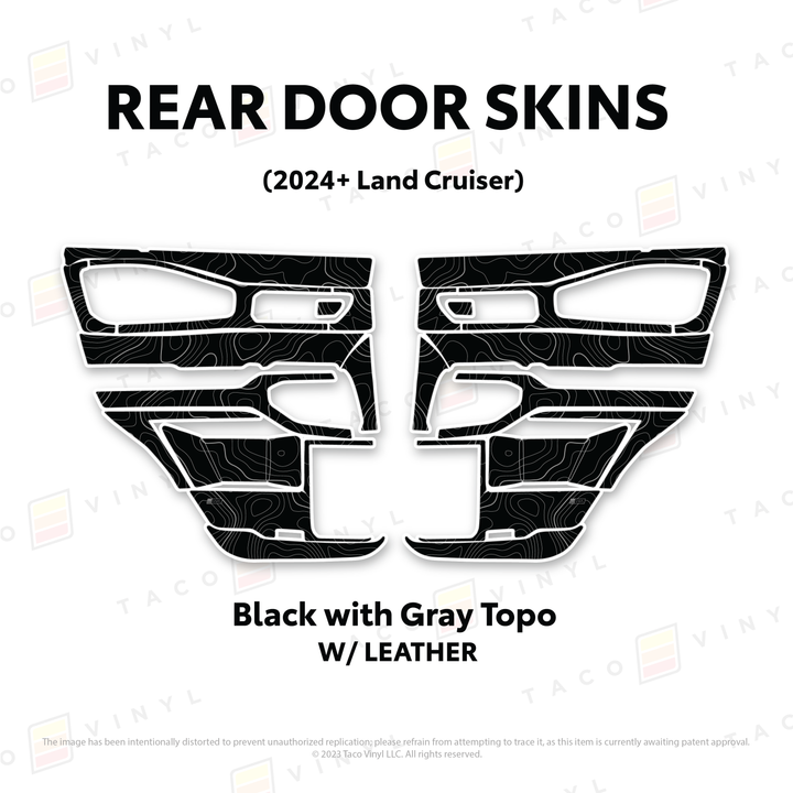 2024+ Land Cruiser 250 Door Skins