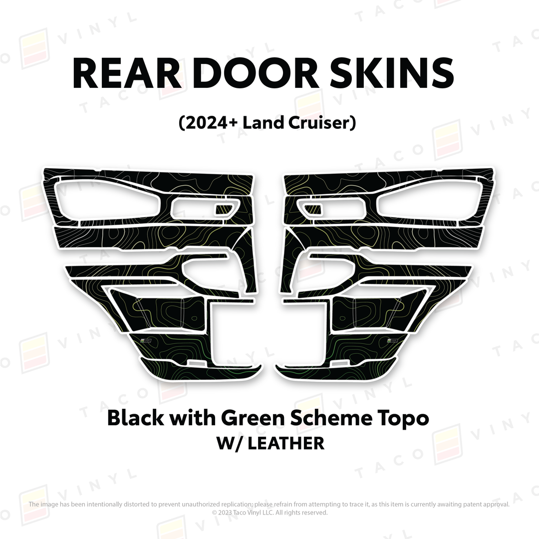 2024+ Land Cruiser 250 Door Skins