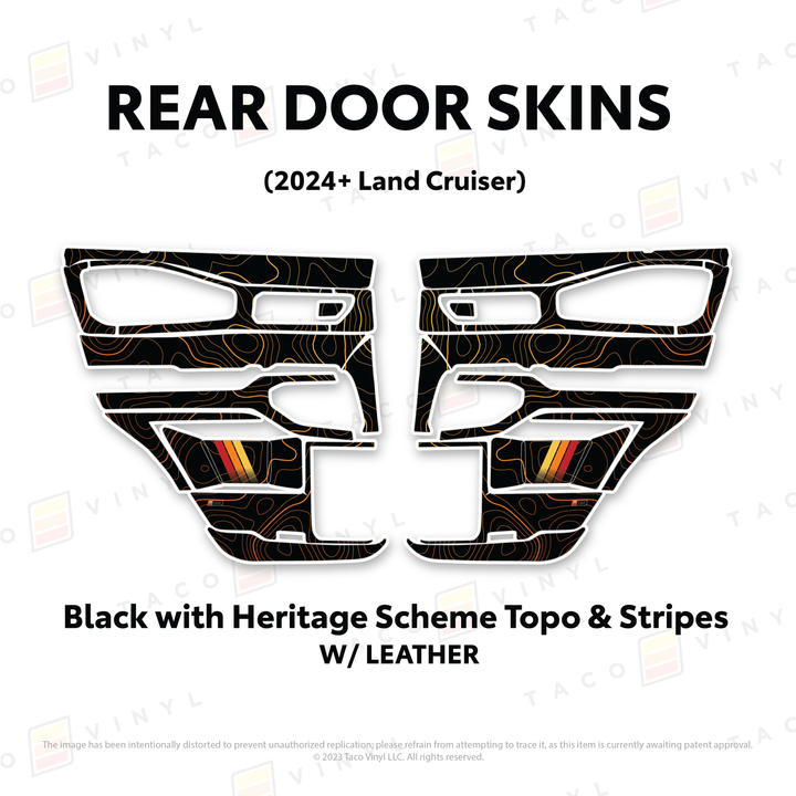 2024+ Land Cruiser 250 Door Skins