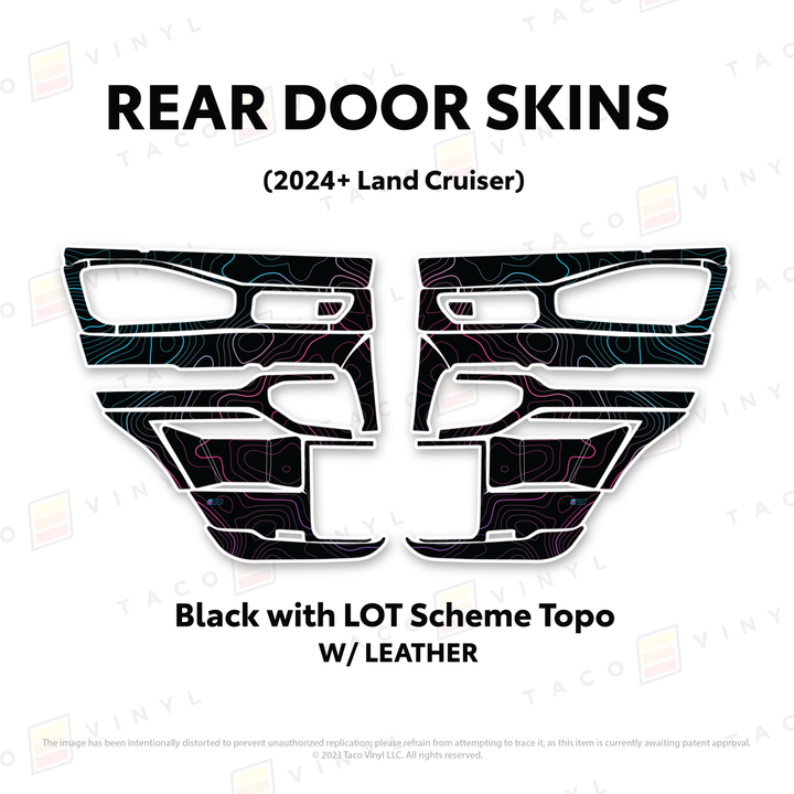 2024+ Land Cruiser 250 Door Skins
