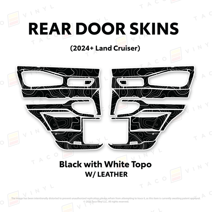 2024+ Land Cruiser 250 Door Skins