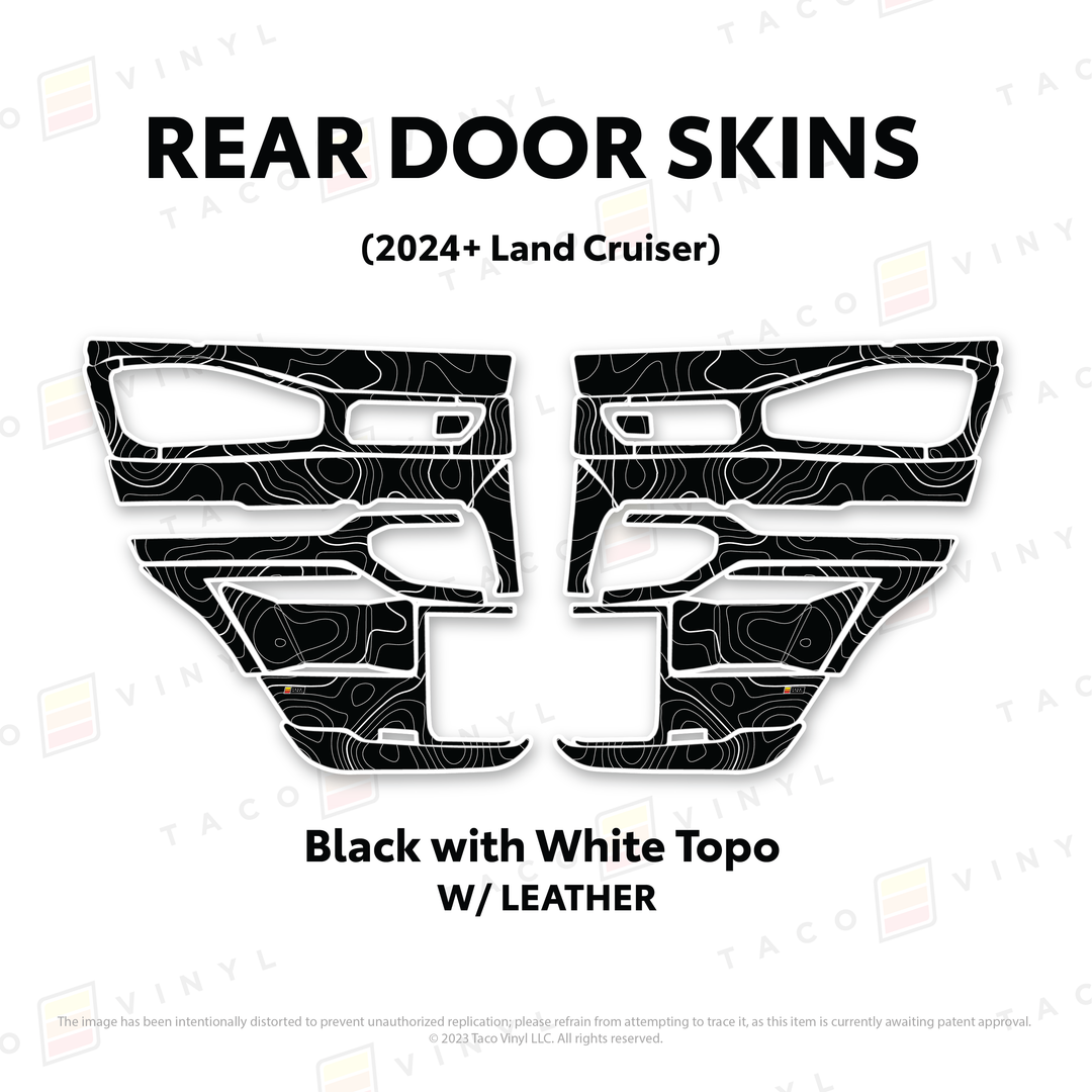 2024+ Land Cruiser 250 Door Skins