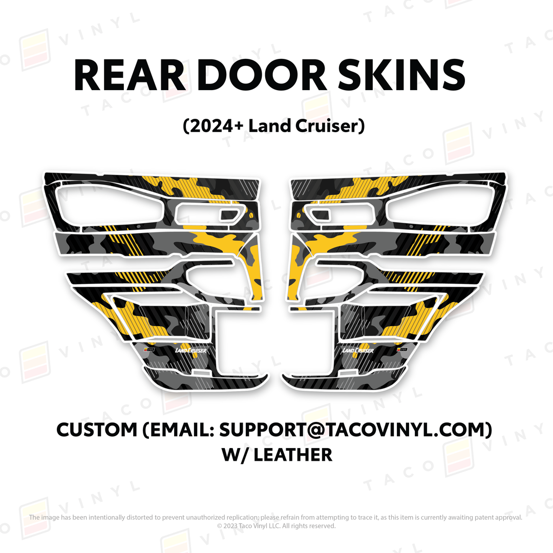 2025+ Land Cruiser 250 Door Skins