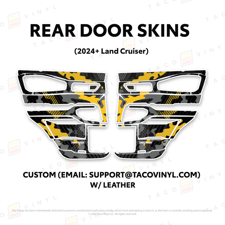 2025+ Land Cruiser 250 Door Skins
