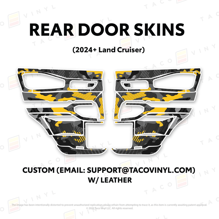2024+ Land Cruiser 250 Door Skins